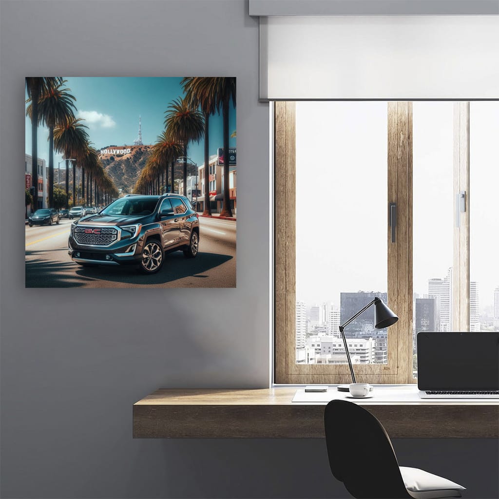 Gmc Terrain Los Angel Wall Art