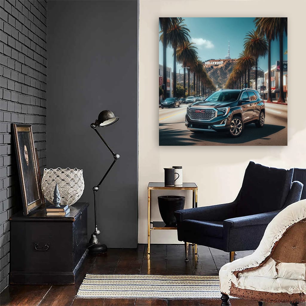 Gmc Terrain Los Angel Wall Art