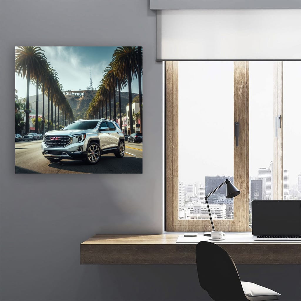 Gmc Terrain Los Angeles Wall Art