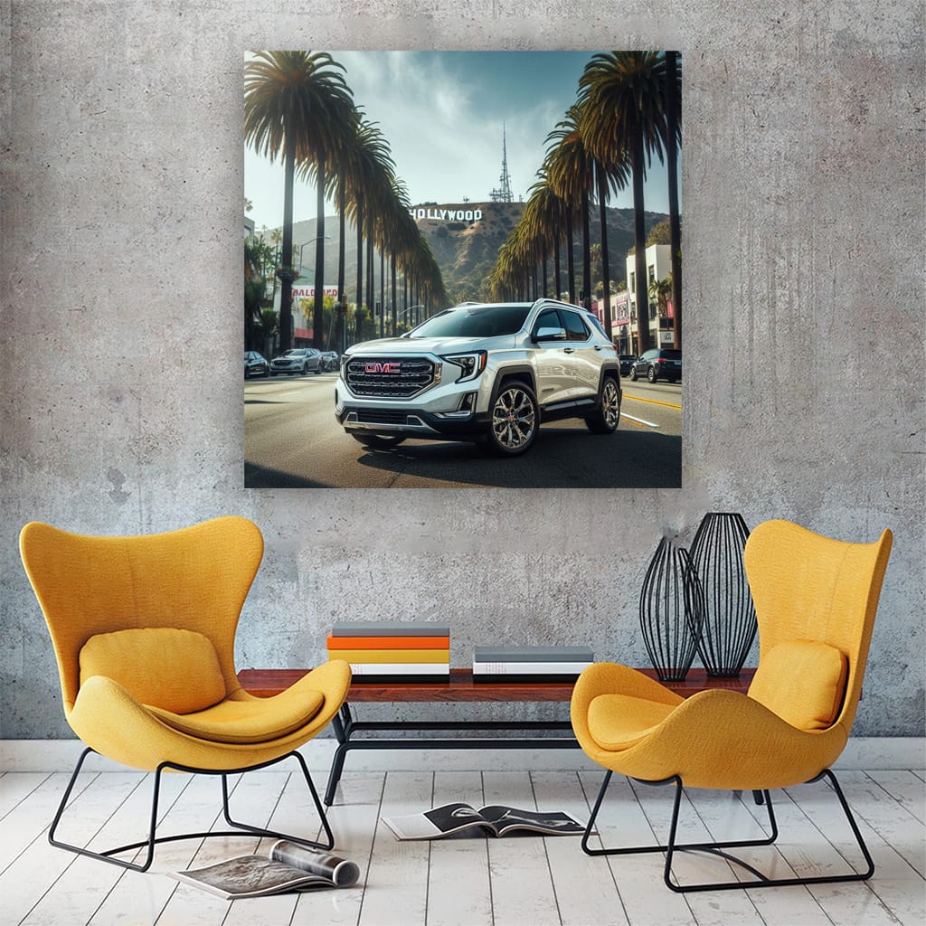 Gmc Terrain Los Angeles Wall Art