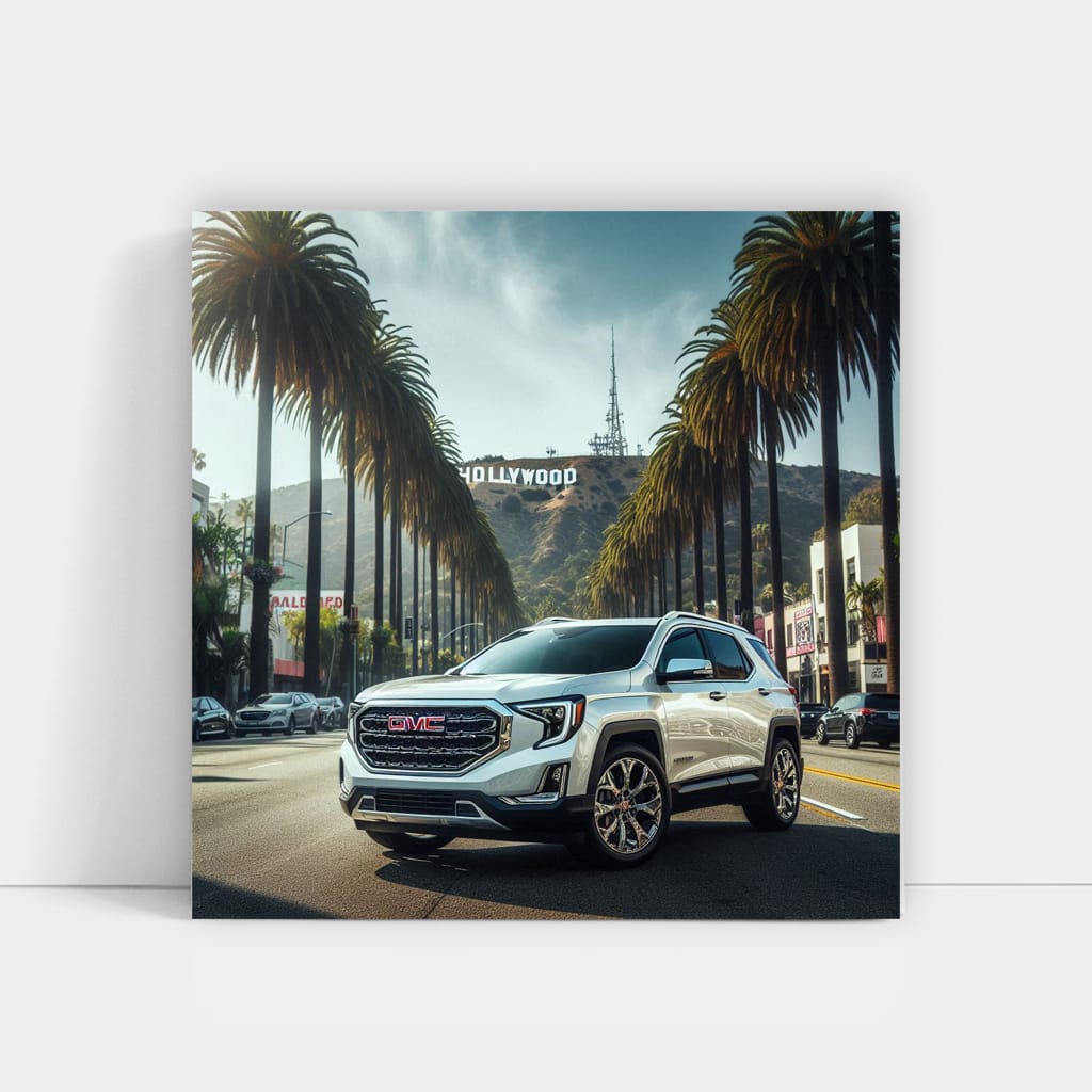 Gmc Terrain Los Angeles Wall Art