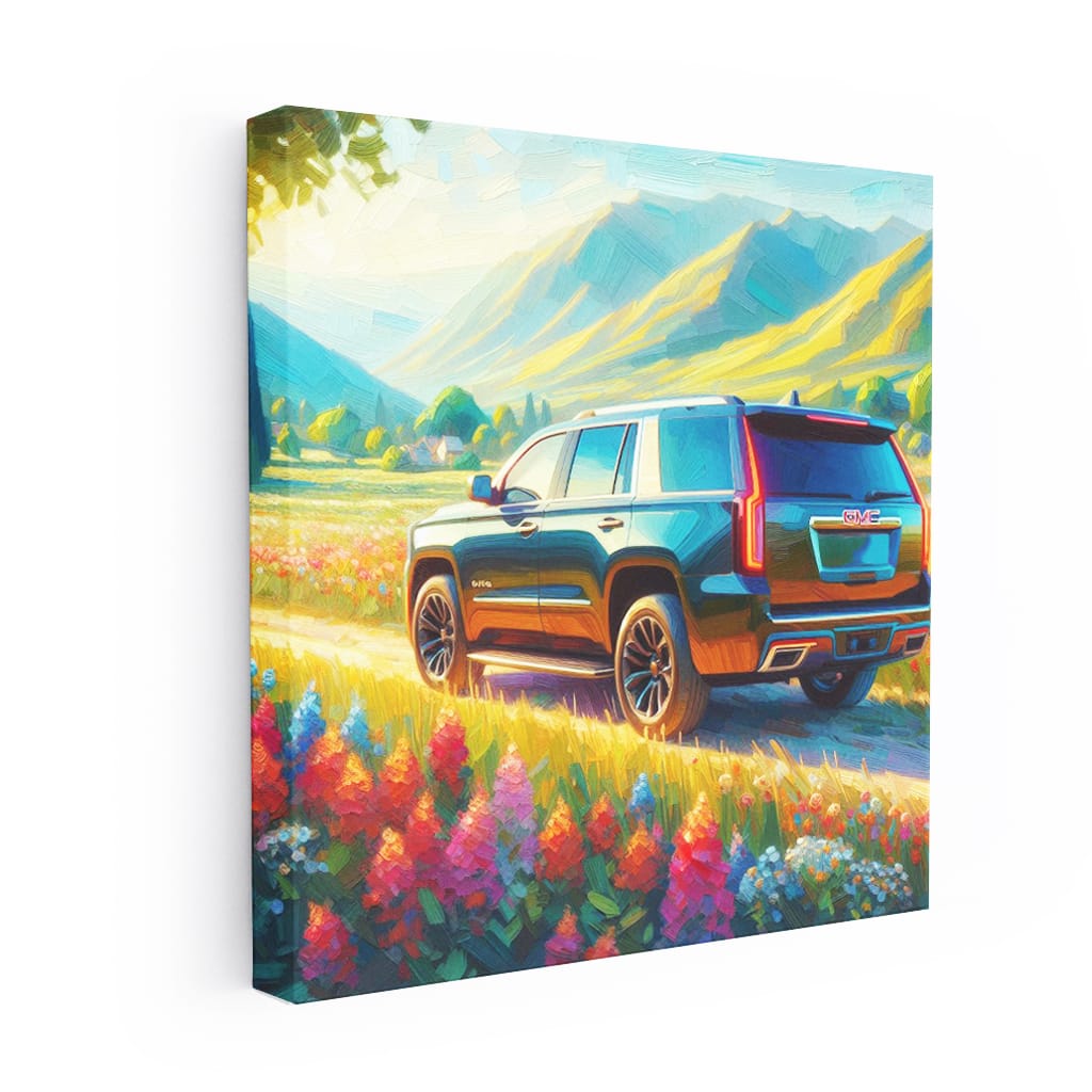 Gmc Yukon Impressionism Wall Art