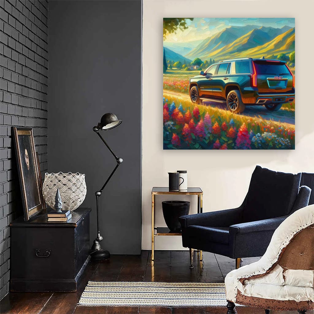 Gmc Yukon Impressionism Wall Art