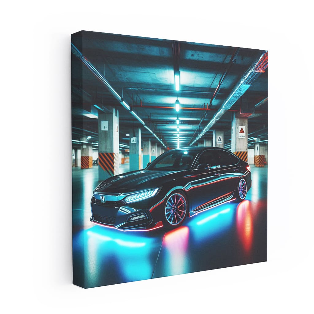 Honda Accord Neon Wall Art