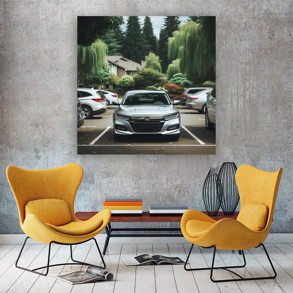 Honda Accord Parki Wall Art