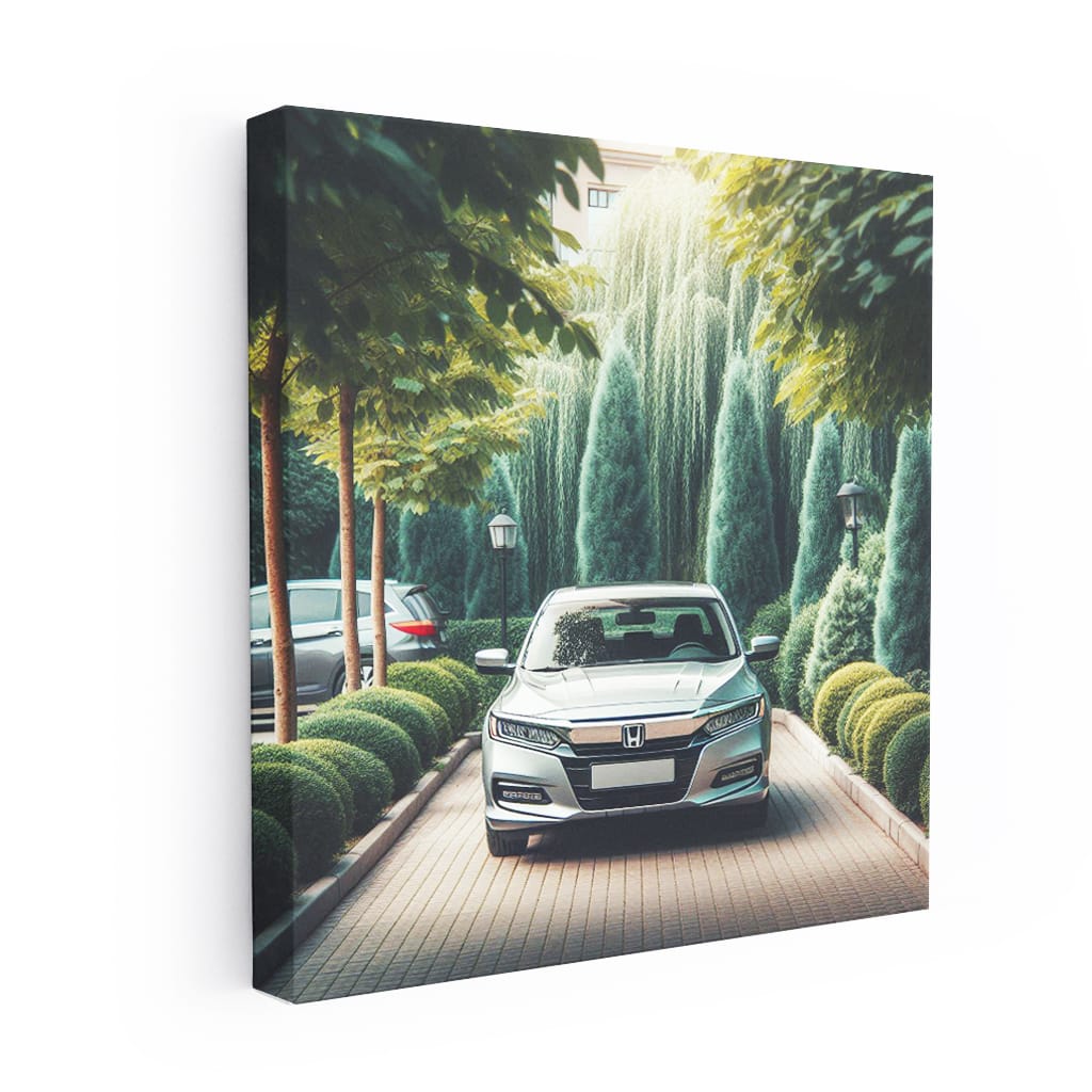 Honda Accord Parking Wall Art