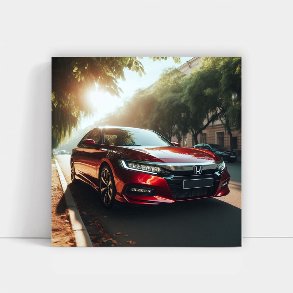 Honda Accord in Bright Sunlight - Elegance on Wheels
