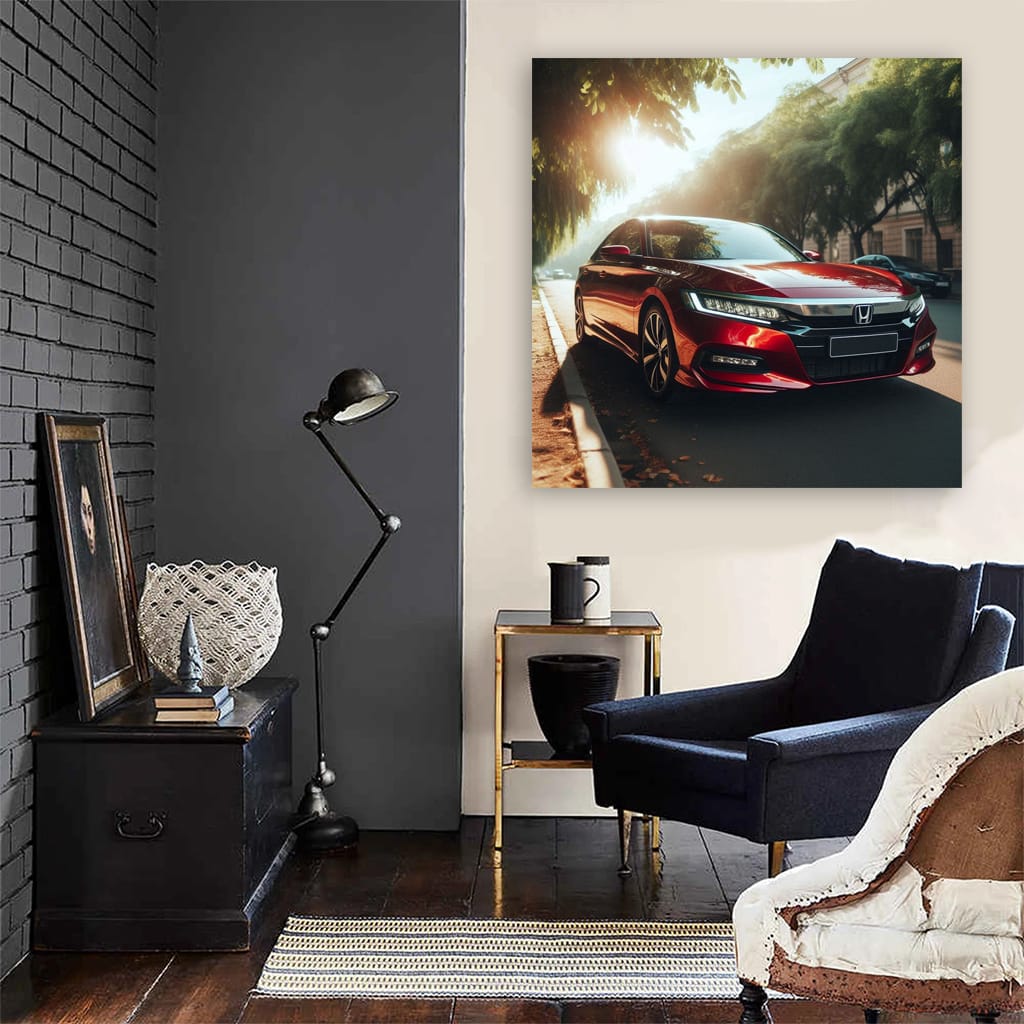 Honda Accord in Bright Sunlight - Elegance on Wheels
