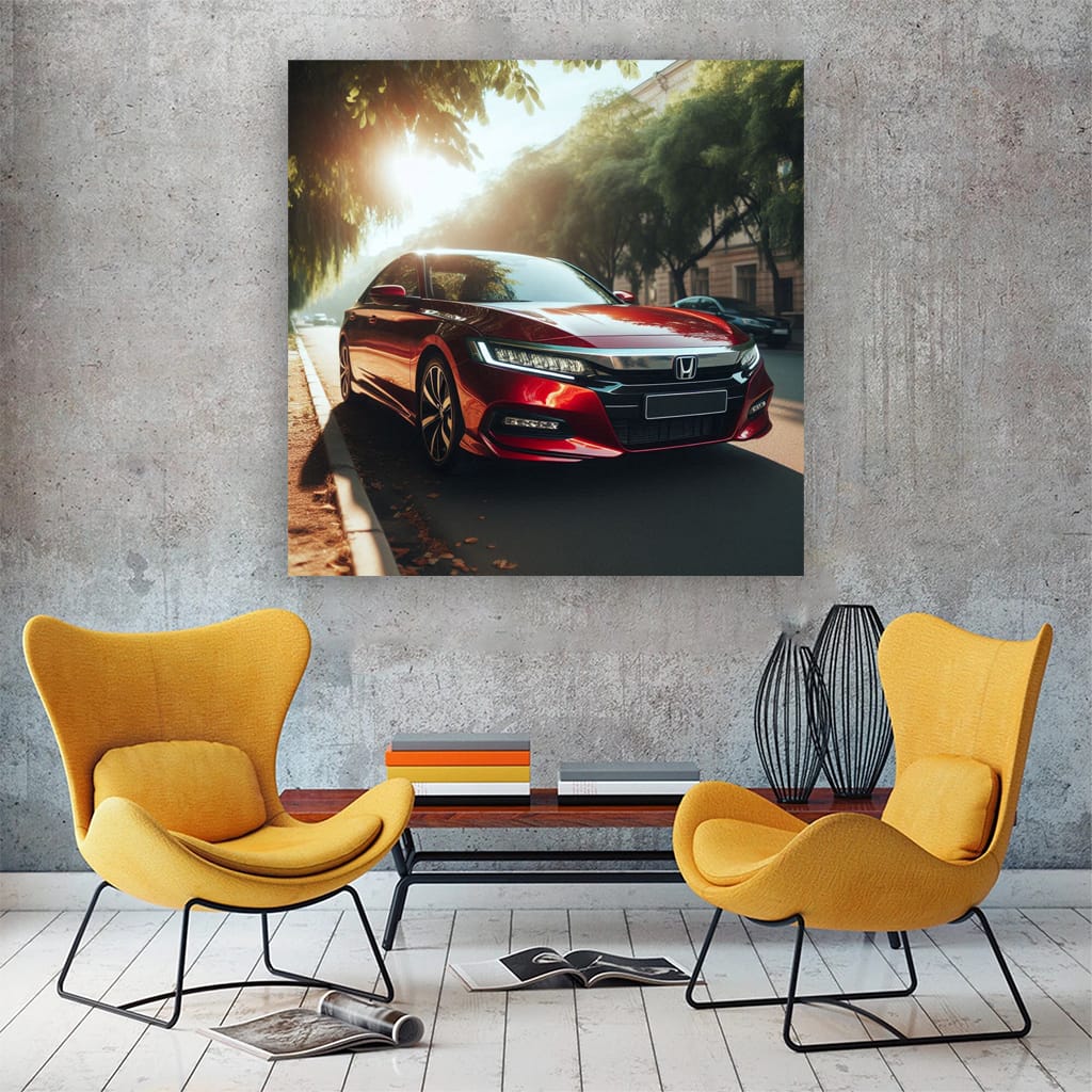 Honda Accord in Bright Sunlight - Elegance on Wheels