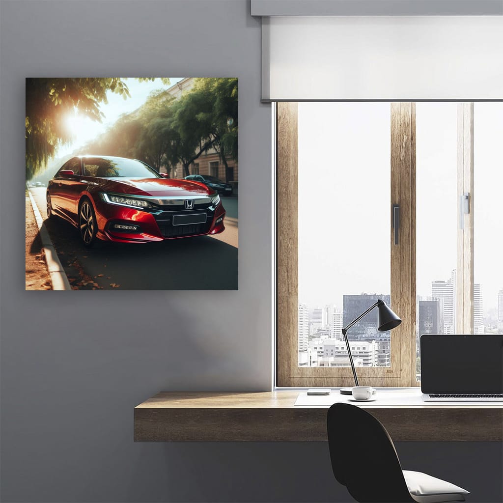 Honda Accord in Bright Sunlight - Elegance on Wheels