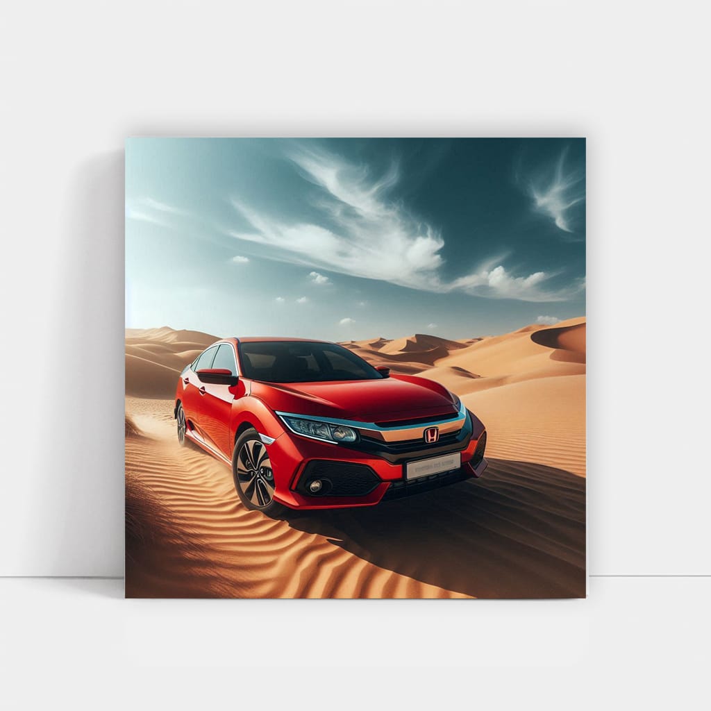 Honda Civic Dese Wall Art