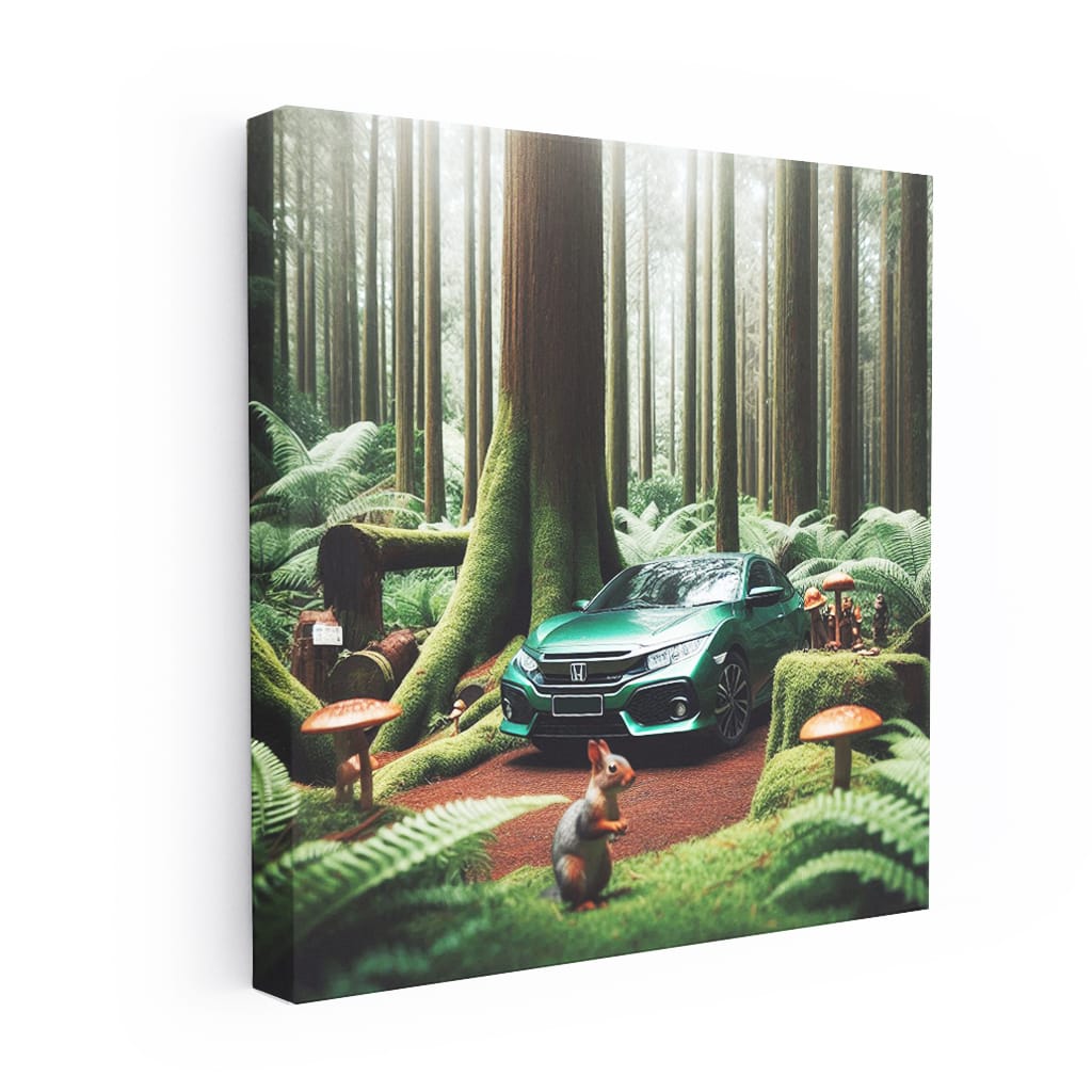 Honda Civic Fore Wall Art