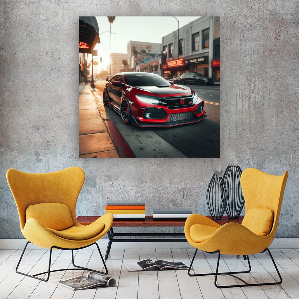 Honda Civic Type R in Los Angeles - Sporty and Bold