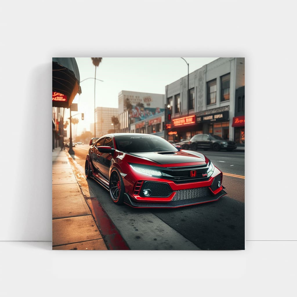 Honda Civic Type R in Los Angeles - Sporty and Bold