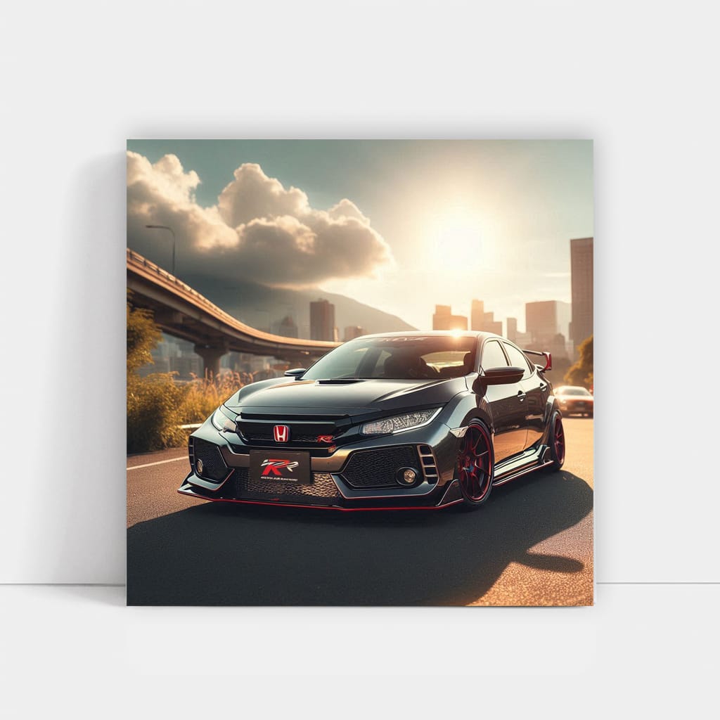 Honda Civic Type R in Sunny Weather - Sporty and Bold
