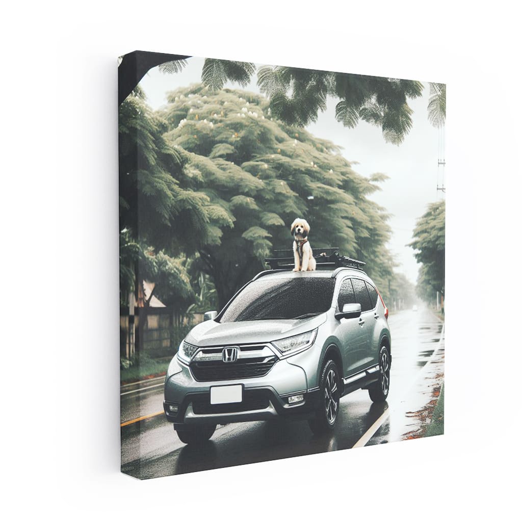 Honda Crv Overcast Weather Wall Art