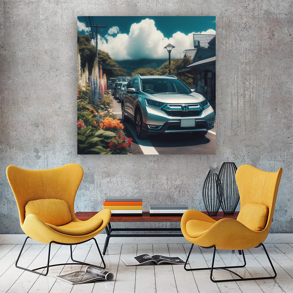 Honda Crv Parki Wall Art