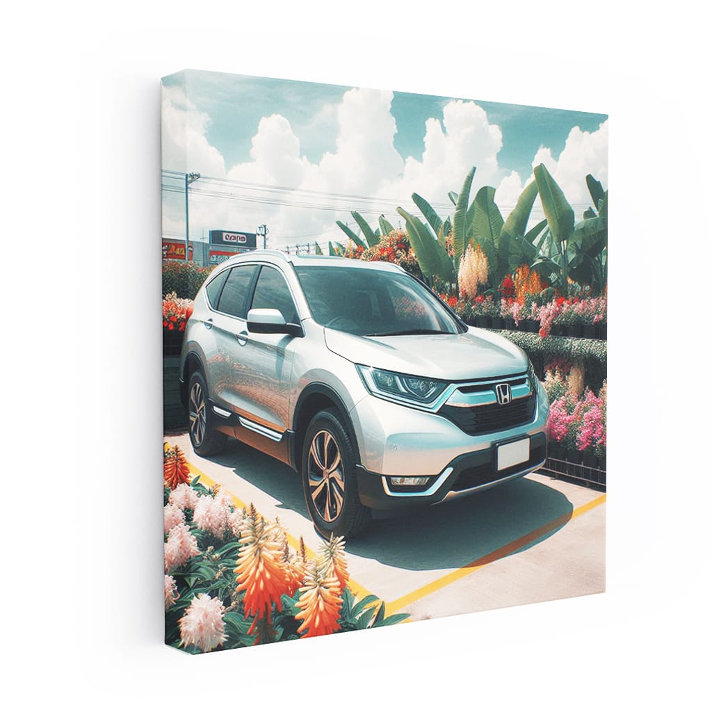 Honda Crv Parking Wall Art