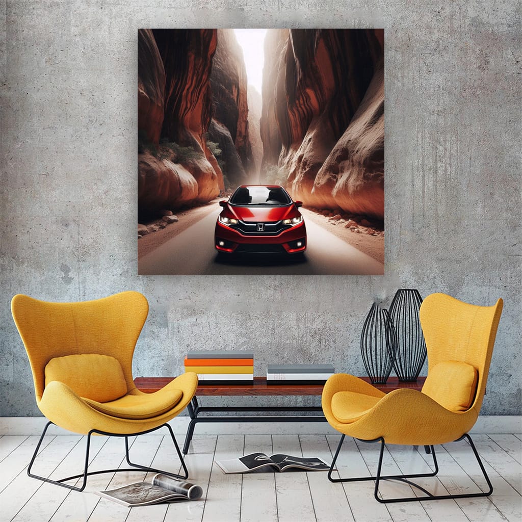 Honda Fit Canyon in Motion - Compact and Adventurous