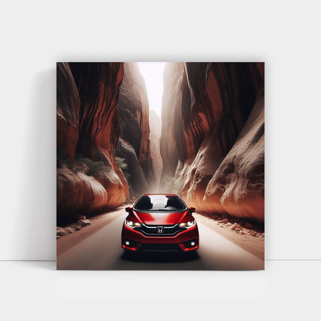 Honda Fit Canyon in Motion - Compact and Adventurous