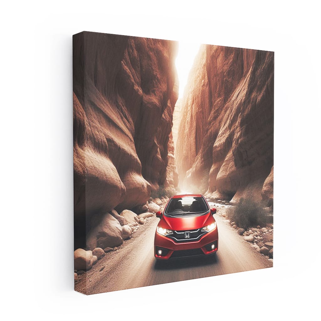 Honda Fit Canyon Wall Art