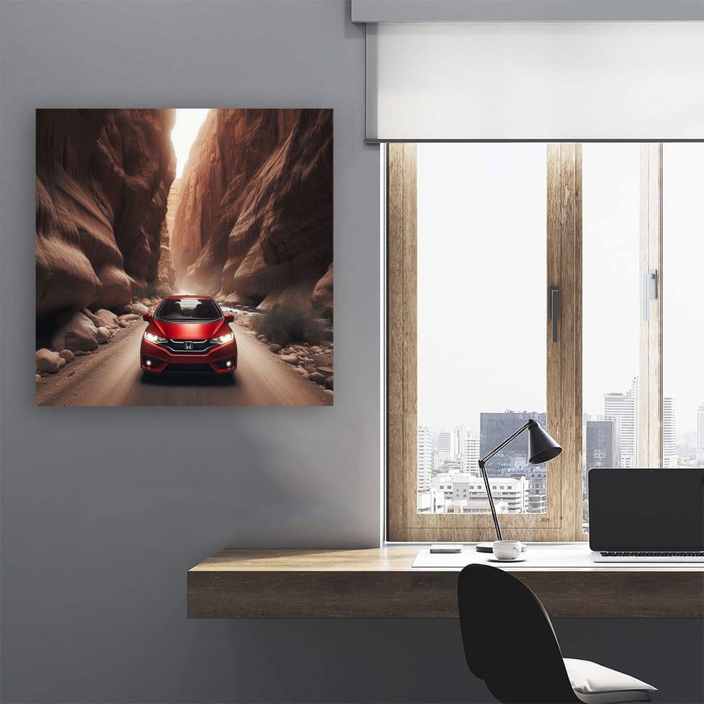 Honda Fit Canyon Wall Art