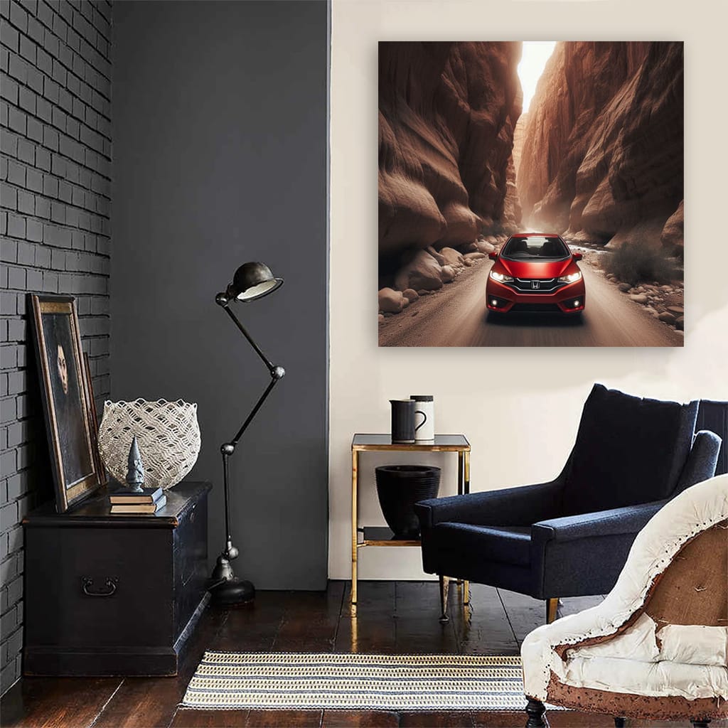 Honda Fit Canyon Wall Art