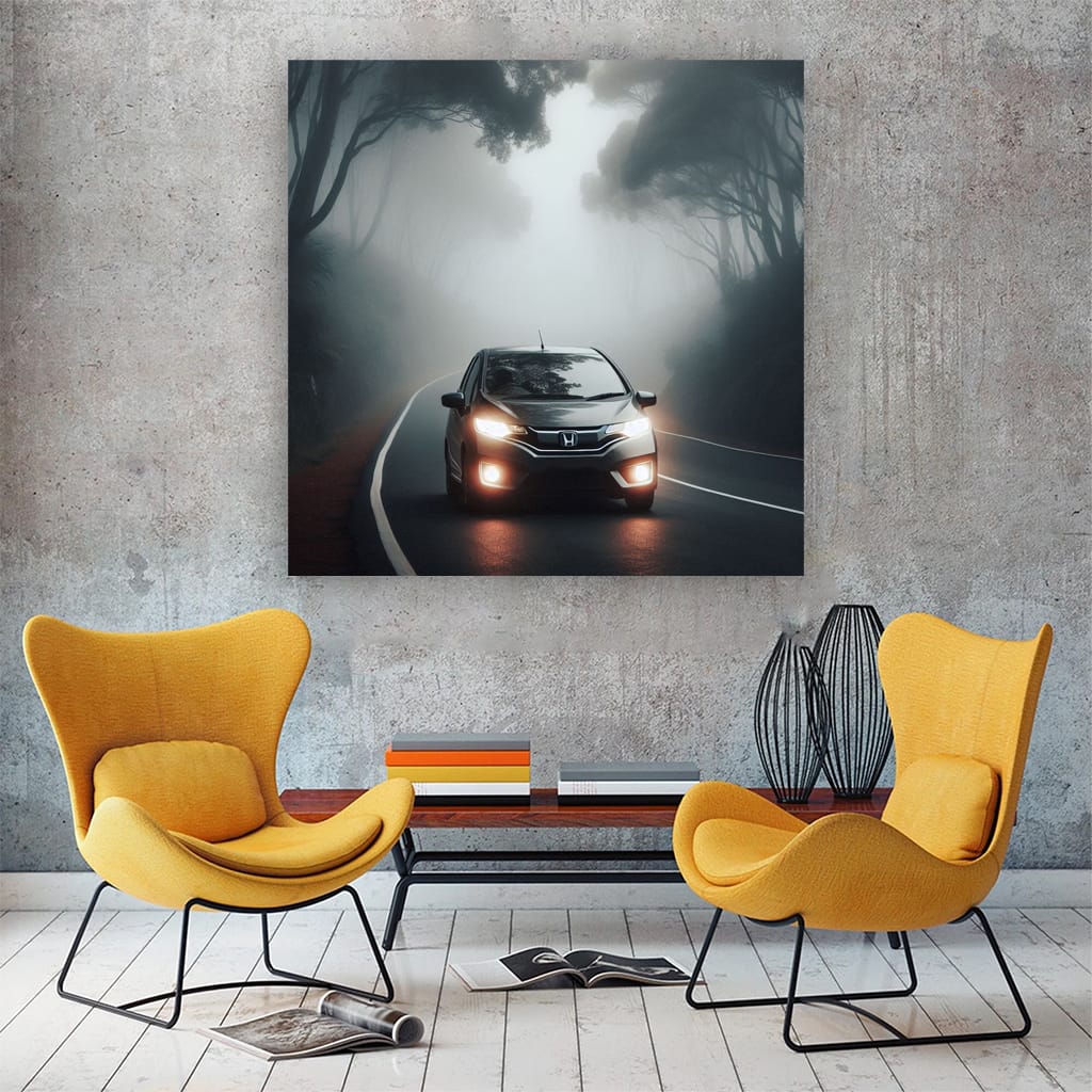 Honda Fit with Fog - Compact Elegance in Motion
