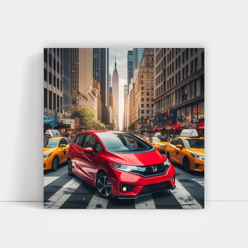 Honda Fit New York Wall Art