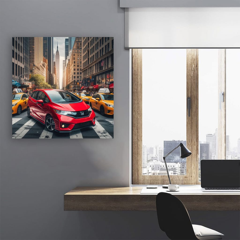 Honda Fit New York Wall Art