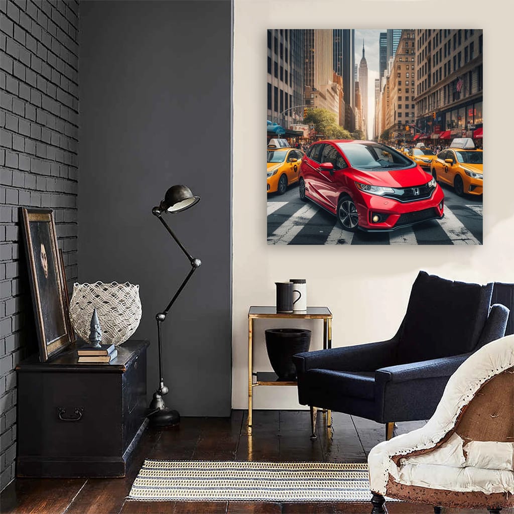 Honda Fit New York Wall Art