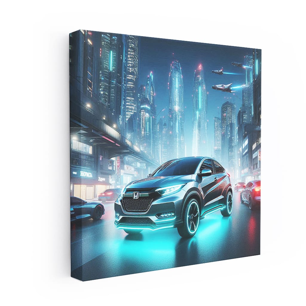 Honda Hrv Neon Wall Art