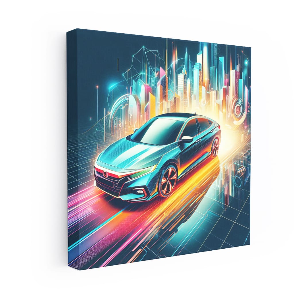 Honda Insight Absctra Wall Art