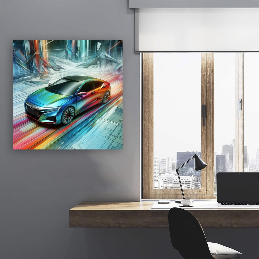 Honda Insight Abstract: Sleek, Efficient Design