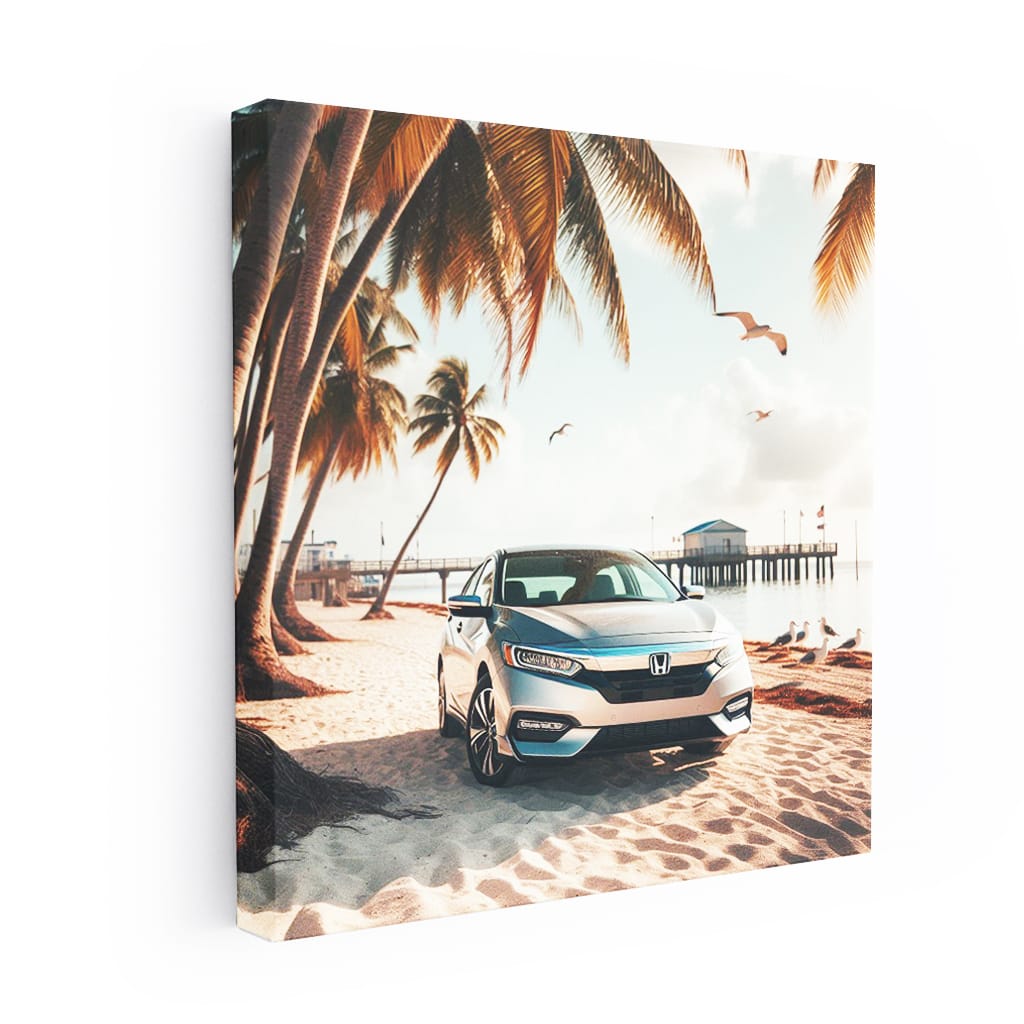 Honda Insight On Bea Wall Art