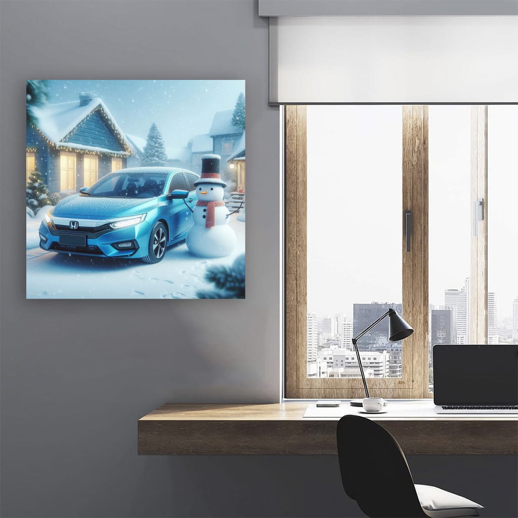 Honda Insight in Winter - Efficient and Eco-Friendly Drive