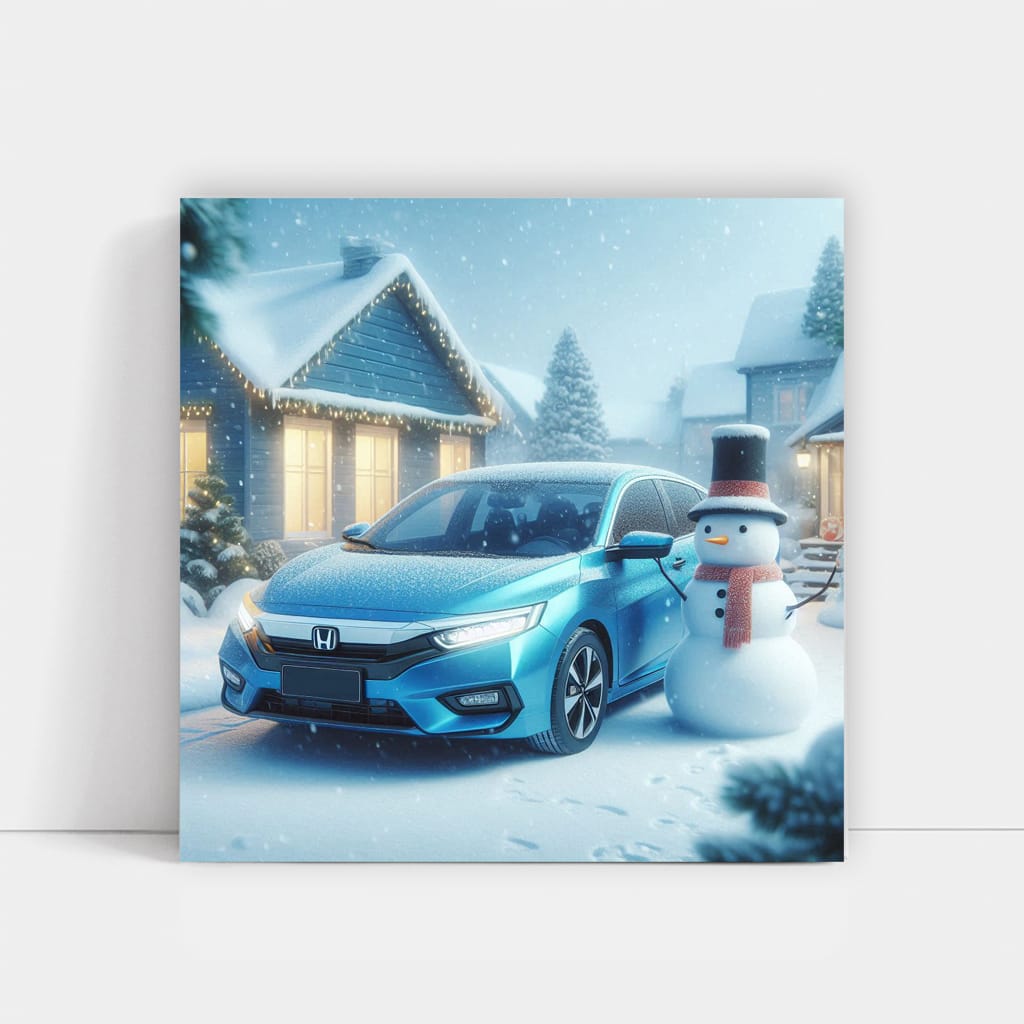 Honda Insight in Winter - Efficient and Eco-Friendly Drive