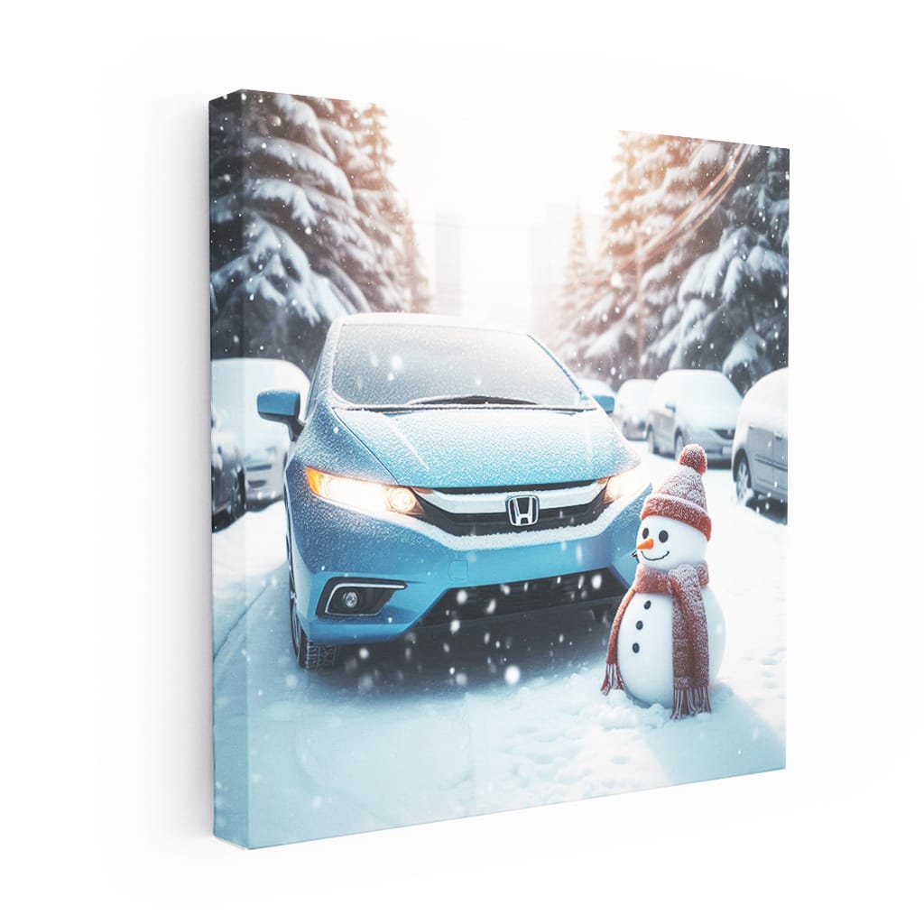 Honda Insight Winter Wall Art