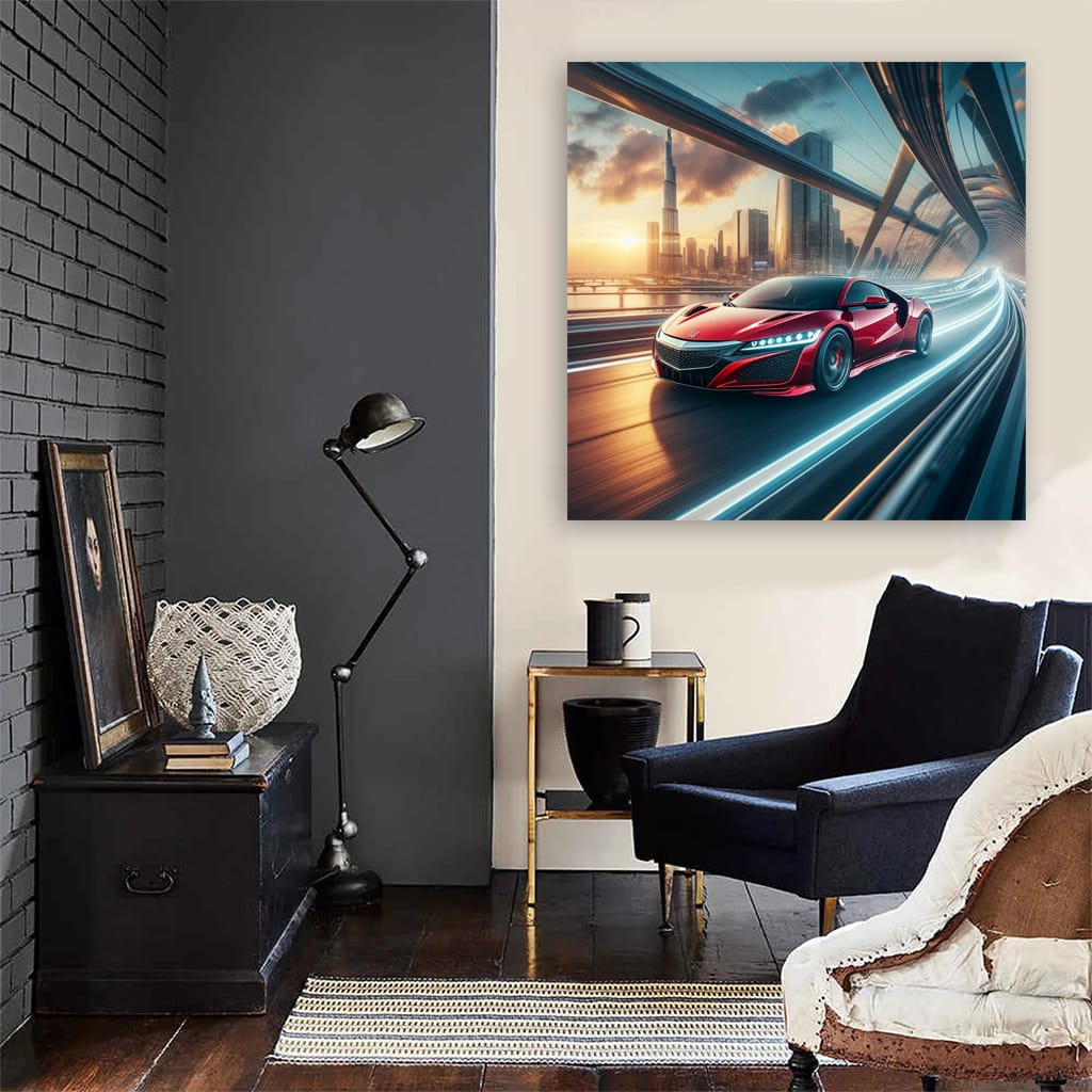 Honda NSX Bridge: Speed Meets Style