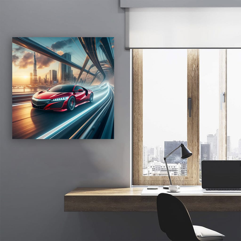 Honda NSX Bridge: Speed Meets Style