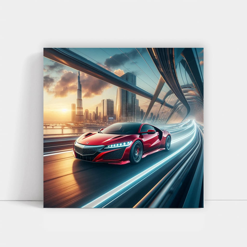 Honda NSX Bridge: Speed Meets Style
