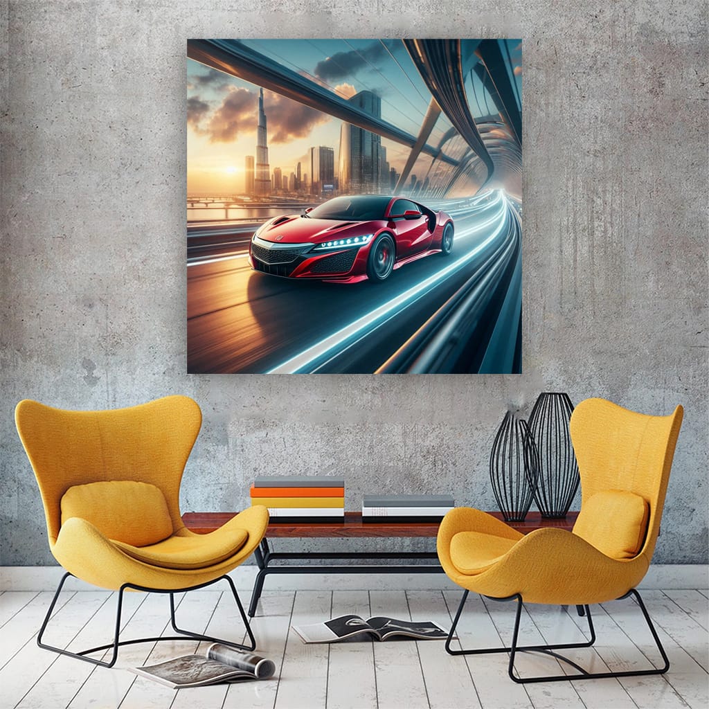 Honda NSX Bridge: Speed Meets Style