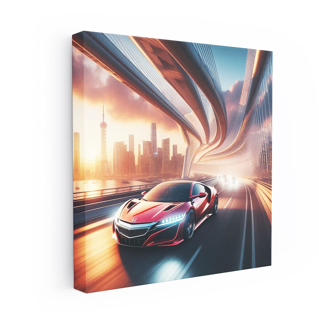 Honda Nsx Bridge Wall Art