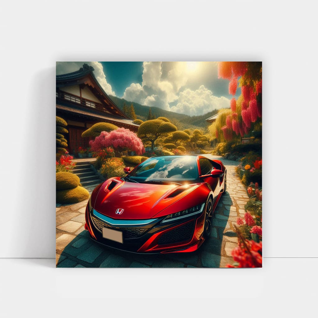 Honda Nsx Sunny Weath Wall Art