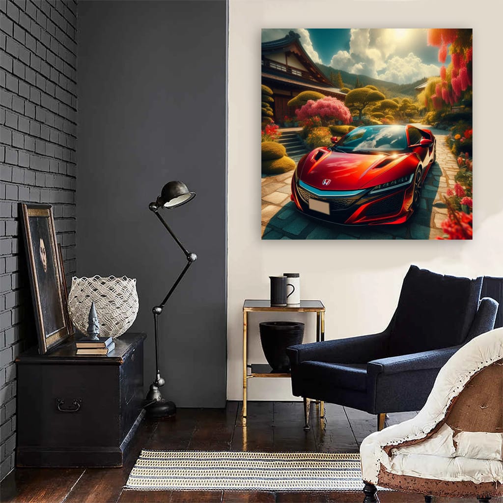 Honda Nsx Sunny Weath Wall Art