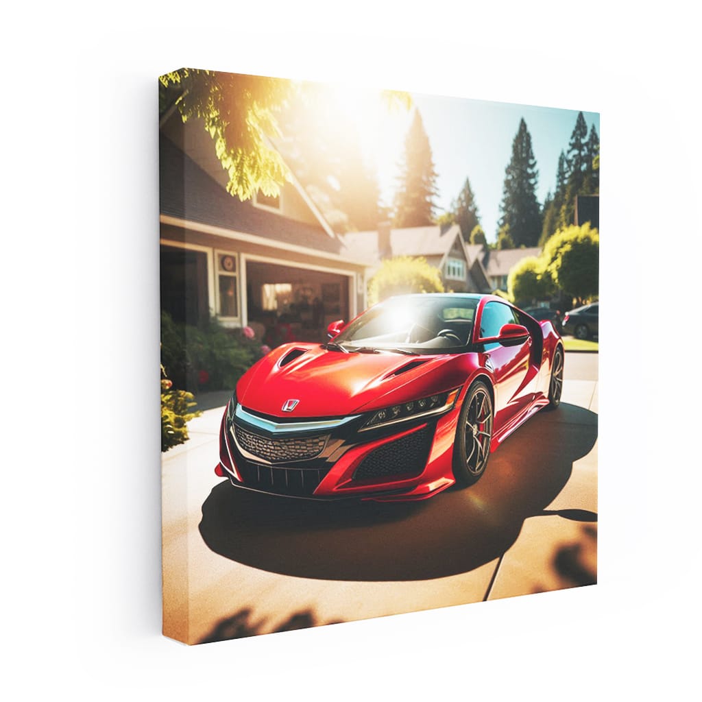 Honda Nsx Sunny Weathe Wall Art