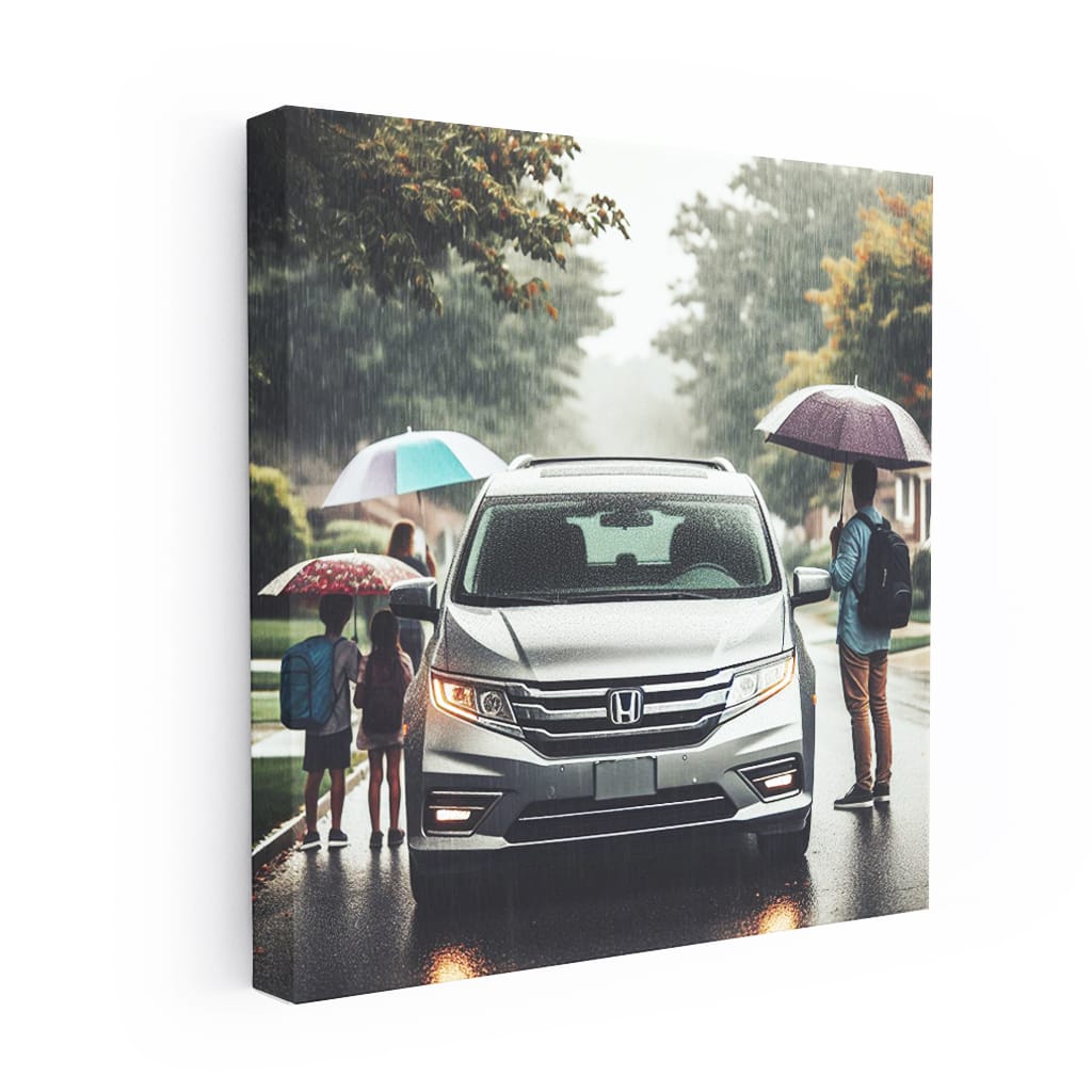 Honda Odyssey Overcast Weath Wall Art