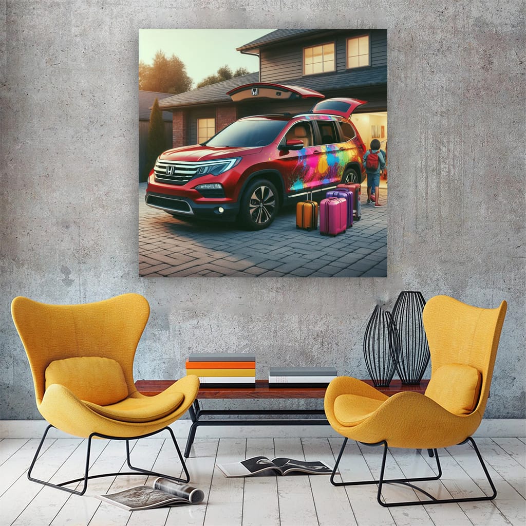 Honda Pilot Pai Wall Art