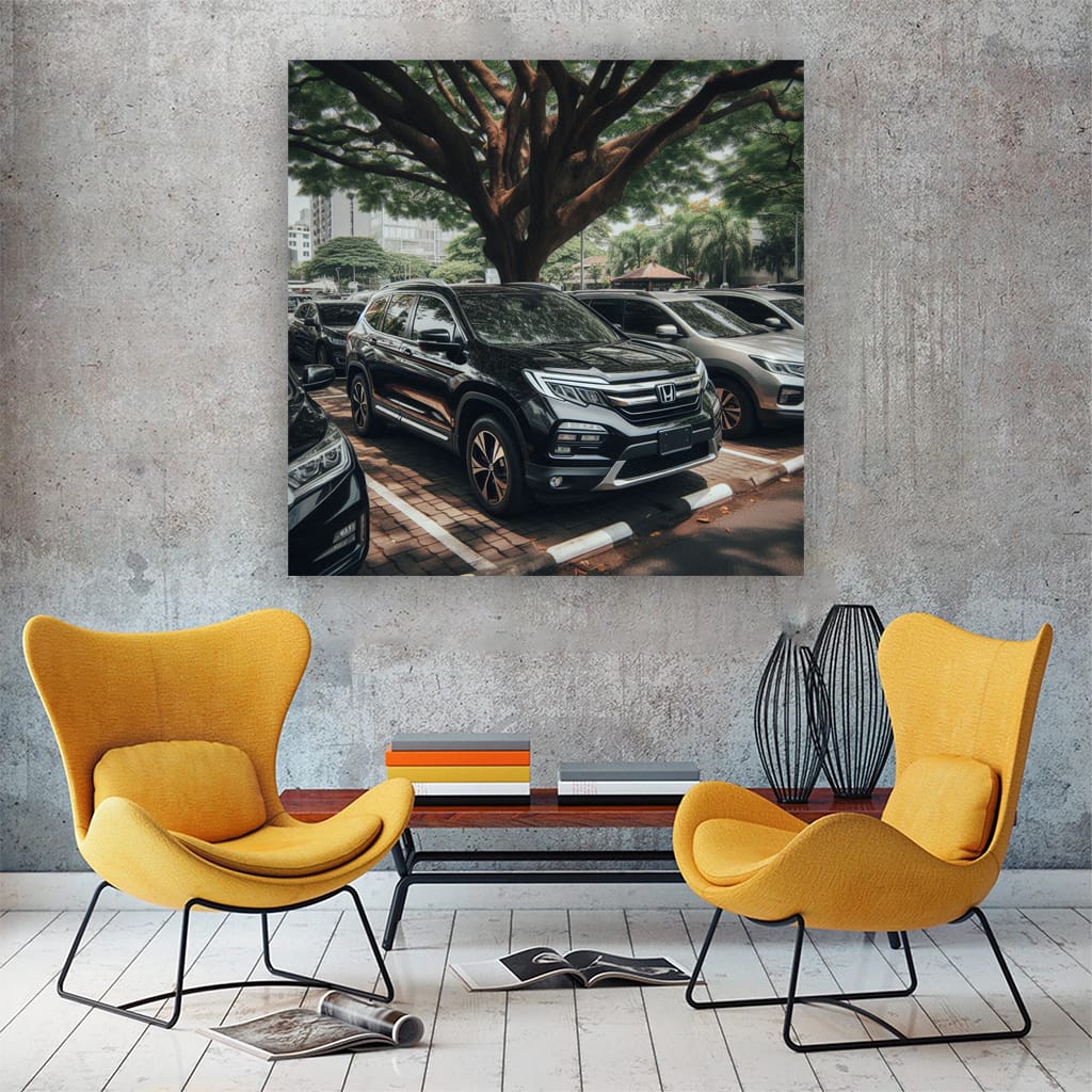 Honda Pilot Parking Wall Art