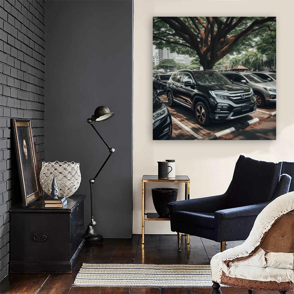 Honda Pilot Parking Wall Art